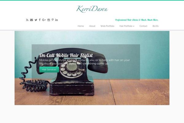 Customizr Pro theme site design template sample