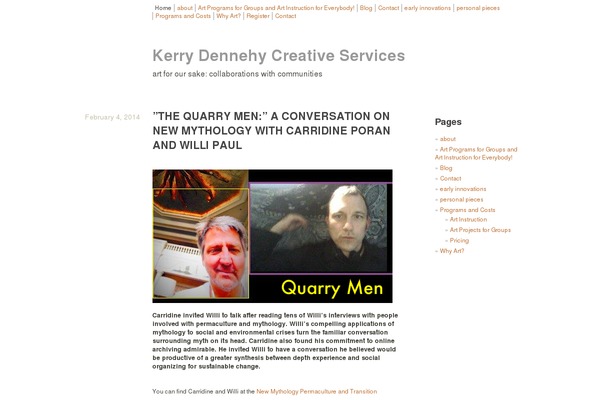 kerrydennehy.com site used Minimous