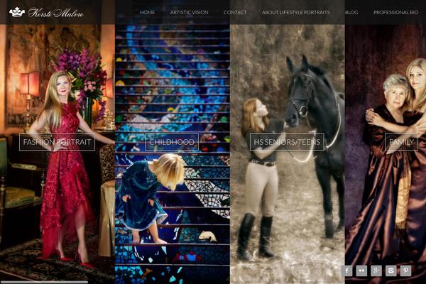 Camilla theme site design template sample