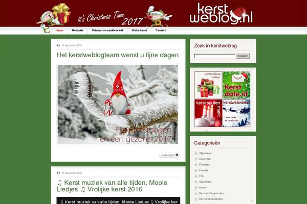 Wp_christmas_v1.1 theme site design template sample