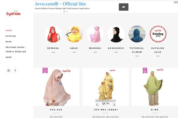 Pronto theme site design template sample