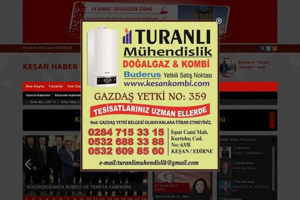 kesanhaber.net site used Enginhaber2.2