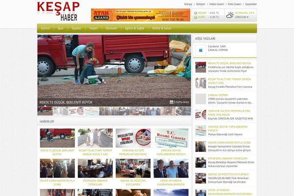 kesaphaber.com site used Safirtema