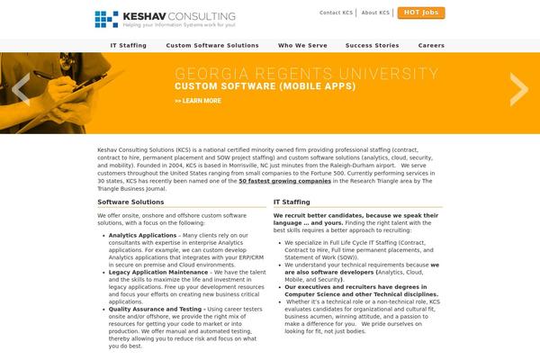 Thesis theme site design template sample