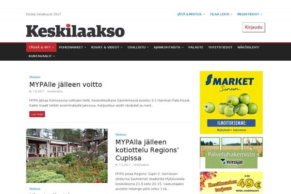 keskilaakso.fi site used ColorMag