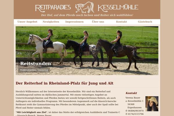 Virtue theme site design template sample