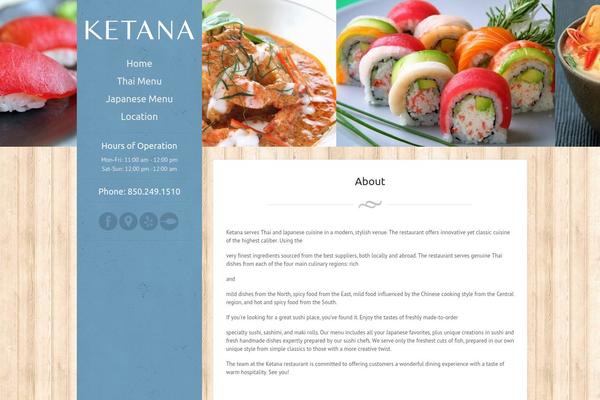 Eatery theme site design template sample