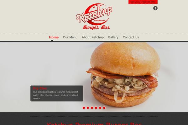 Dine & Drink theme site design template sample