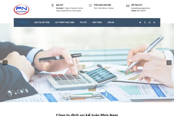 Fo theme site design template sample