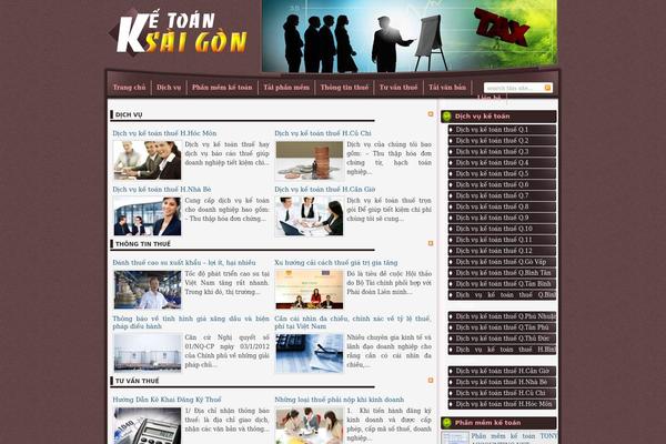 Forester theme site design template sample