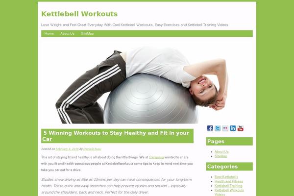 PersonalTrainer theme site design template sample
