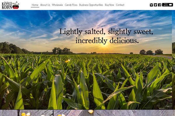 kettlekorn.co.nz site used Kettle