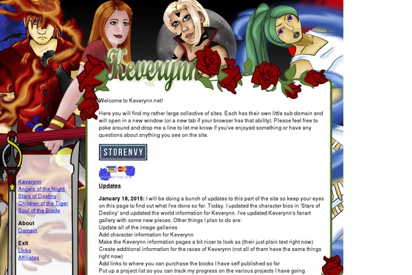 Site using Comic Easel plugin