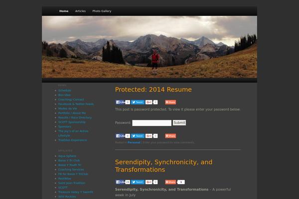 Twentyeleven-child theme site design template sample