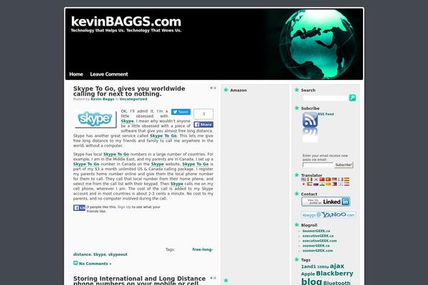 Mandigo theme site design template sample