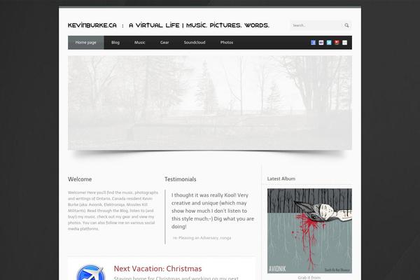 Site using Awesome Flickr Gallery plugin