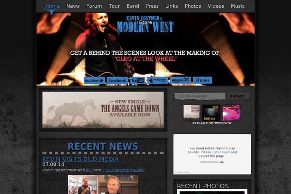 Site using GigPress plugin