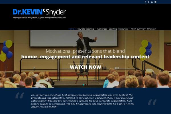 Kevin theme websites examples