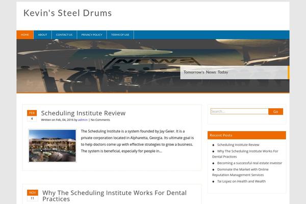 Profound theme site design template sample