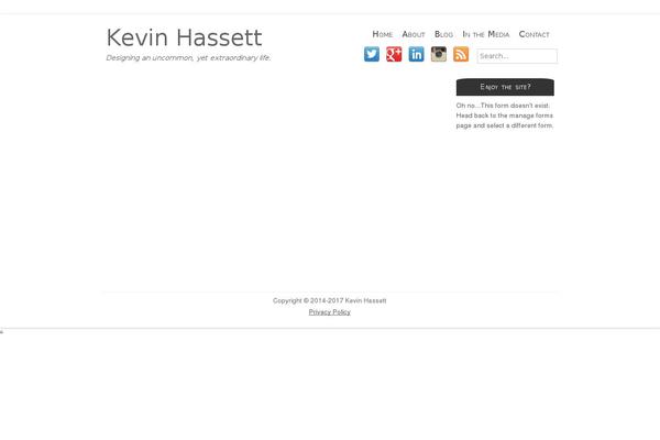 Site using Headway-utility-block plugin