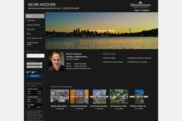 Fresh theme site design template sample