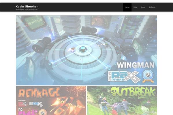 Engrave theme site design template sample
