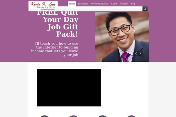 Sintia theme site design template sample