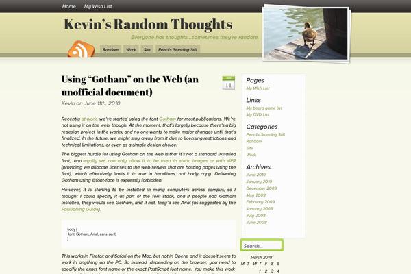 Amazing Grace theme site design template sample