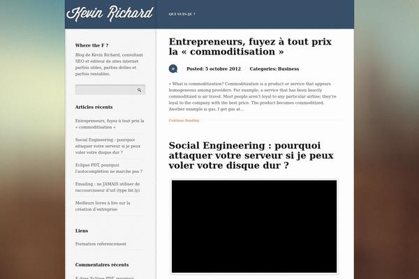 kevinrichard.fr site used Inkland
