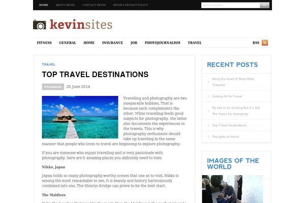Daily Edition theme site design template sample