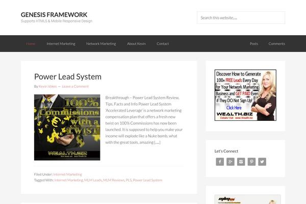 Site using Hybridconnect plugin