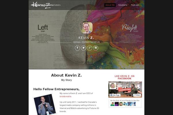 Nano theme site design template sample