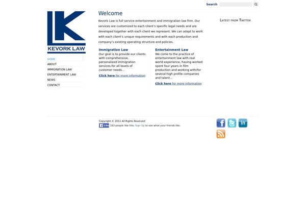 Oulipo theme site design template sample