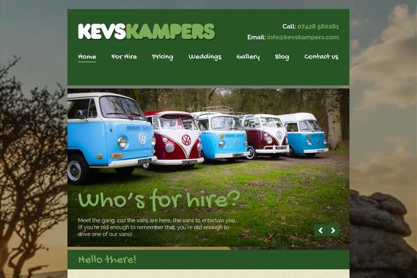 Boxter theme site design template sample