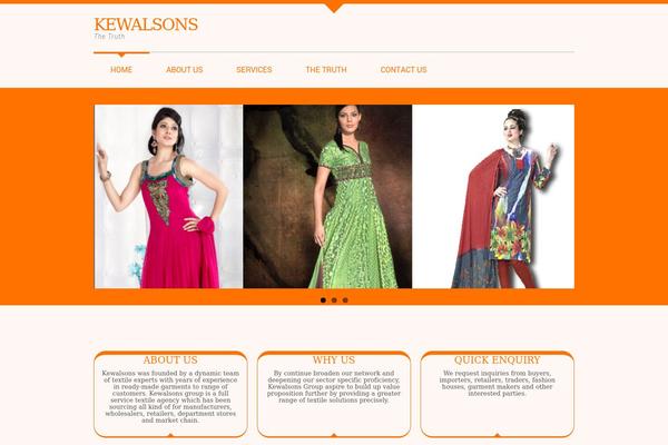 Kasa theme site design template sample