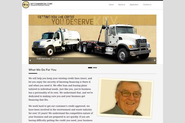 Scroller theme site design template sample