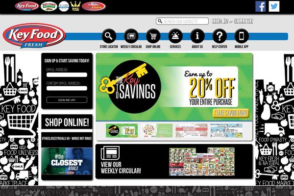 keyfoods.com site used Keyfood2015