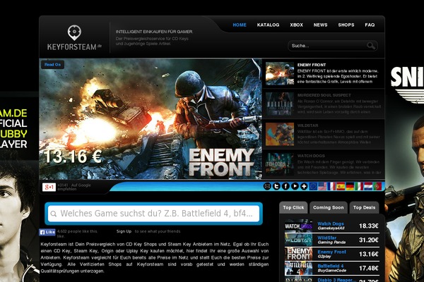 keyforsteam.de site used Aks-theme