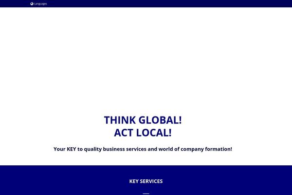Jupiter theme site design template sample
