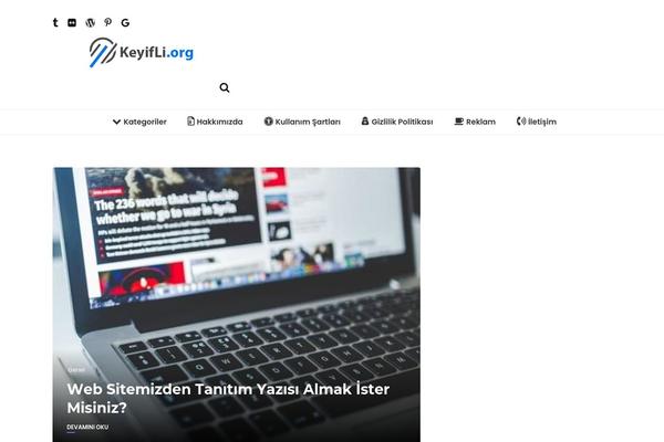 Wishful Blog theme site design template sample