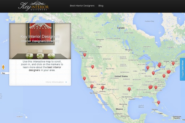 Explorable theme site design template sample