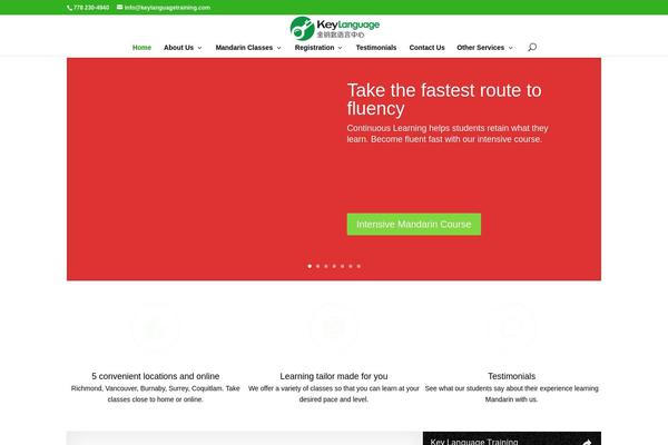 Nimble theme site design template sample