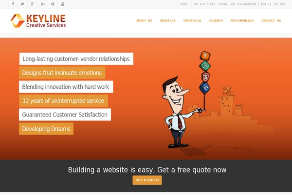 Site using Tc-testimonial plugin
