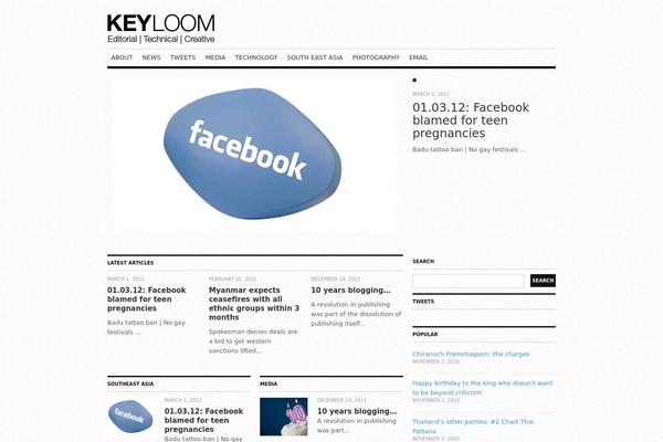 MagPress theme site design template sample