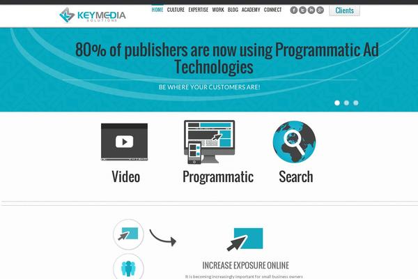 Custom theme site design template sample