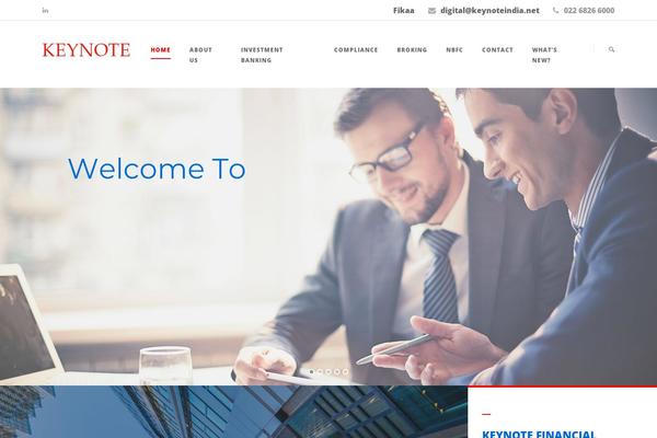 Finanza theme site design template sample