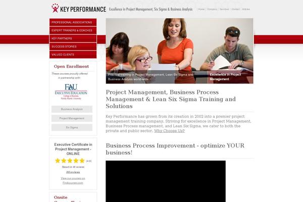 keyperformance.com site used Flatsome Child Theme
