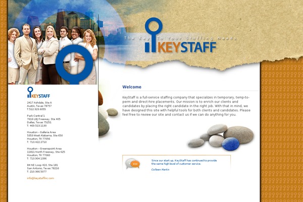 Simple Balance theme site design template sample