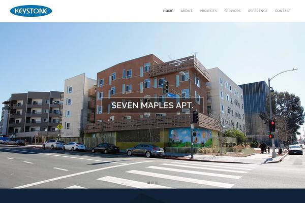 Bridge theme site design template sample