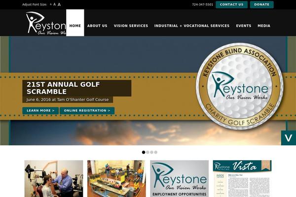 keystoneblind.org site used Forwardtrends-custom-theme-simple